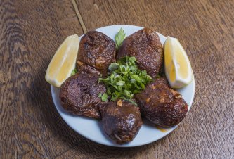 BAŞLANGIÇLAR Kuru Patlıcan Dolma
